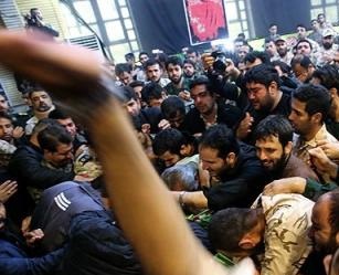 فیلم و تصاویر /تشییع غمناک پیکر شهید قدیر سرلک شهید مدافع حرم