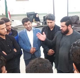 گزارش تصویری / مراسم معارفه سرمربی جدید تیم فوتبال امید گلستان / حضور صفر پایین محلی در جمع بازیکنان