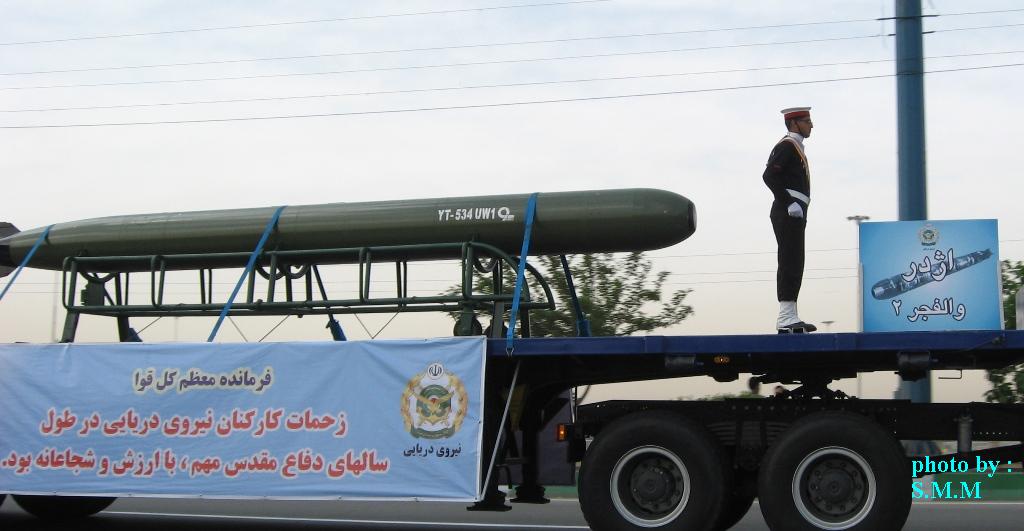 فیلم و تصاویر "اژدر والفجر" جدیدترین اژدر ایرانی/ اژدر والفجر در رسانه‌های خارجی 