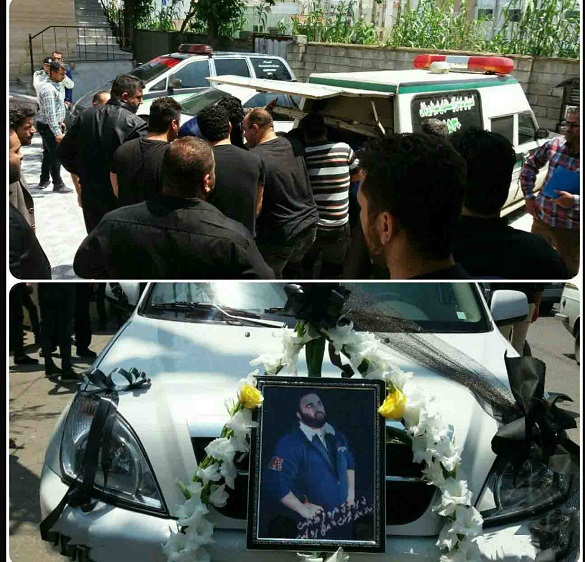 فیلم مراسم خاکسپاری شاه مازندران + عکس 