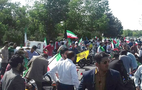 استقبال از سید ابراهیم رئیسی در مشهد