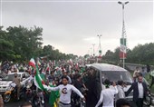 مقایسه استقبال از روحانی و رئیسی در مشهد 