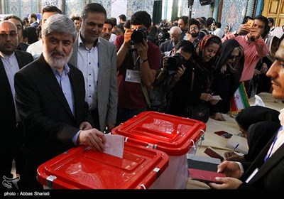 گزارش تصویری ازانتخابات ریاست جمهوری و شورای شهر - حسینه ارشاد تهران 