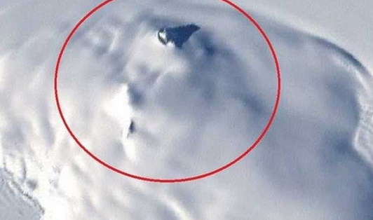 کشف سفینه فضایی در قطب جنوب! +عکس