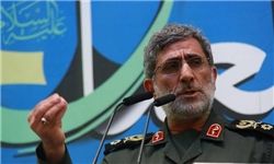 سردار قاآنی: امروز از دورترین نقاط کشورها و ملتها در برابر استکبار دفاع میکنیم/رهبری تهاجمات علیه جمهوری اسلامی را کنترل میکند