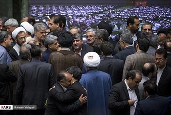 تصاویر/ نخستین جلسه علنی مجلس پس از حمله تروریستی