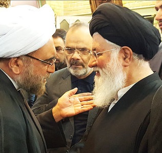 مراسم تشییع پیکر همسر آیت الله علم‌الهدی امام جمعه مشهد مقدس و نماینده ولی فقیه در استان خراسان /گزارش تصویری