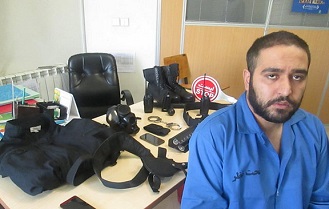 فرزند قلابی مقام ارشد نظامی کشور بازداشت شد+تصویر 