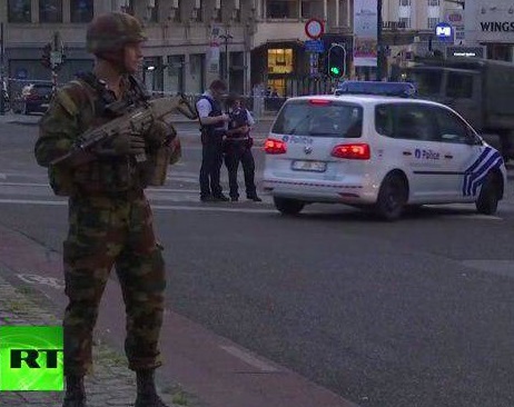 فیلم/ انفجار در ایستگاهی در شهر بروکسل