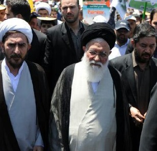 حضور شخصیت‌های نظام در راهپیمایی روز جهانی قدس +عکس1 