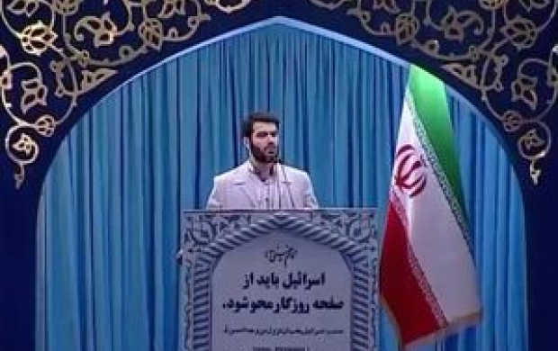 نوش جان همه‌تان سیلی شش موشک ما/ که صدایش برسد تا به ریاض و حیفا + فیلم و متن کامل