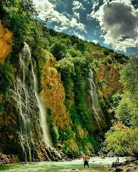 عکس/ آبشارهای کانی لوسه پیرانشهر، آذربایجان غربی
