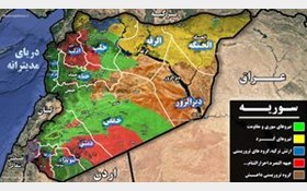 کدام مناطق سوریه تحت سیطره نیروهای دولتی قراردارد؟ نقشه و تصاویر