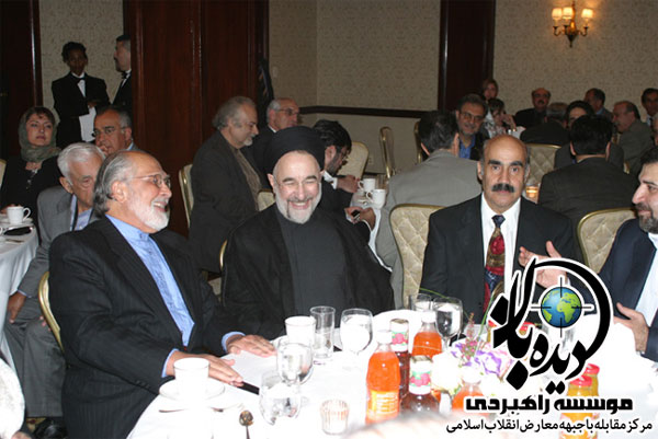 دیدار خاتمی با جاسوس سازمان سیا در داووس + عكس 