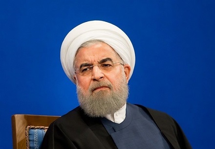 دستان خالی و قصه‌های تکراری/ رئیس جمهور بازهم بیانیه خوانی کرد؛ روحانی: تمام قطعنامه‌های قبلی لغو شده است!