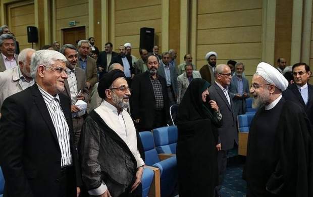 در جلسه امروز اصلاح‌طبان با روحانی چه گذشت؟ + جزئیات