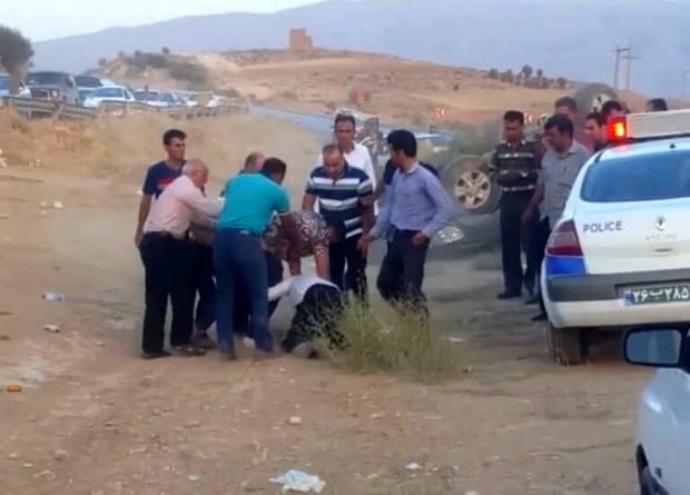  حکم دادگاه بدوی راننده و متهم پرونده تعرض به پلیس راهور استان فارس صادر شد