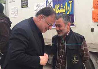 از محرمانه‎های جانباز کلاله‎ای با معاون استاندار در عراق تا ایجاد یک کلاله کوچک در کربلا + تصاویر