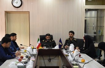 گزارش تصویری / نشست صمیمی فرمانده سپاه نینوا با دانش آموزان نخبه گلستانی