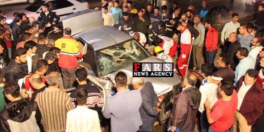 وقوع 2 تصادف همزمان در بریدگی حیدرآباد گرگان