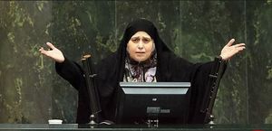 ریشه گردن درد خانم سلحشوری کشف شد!