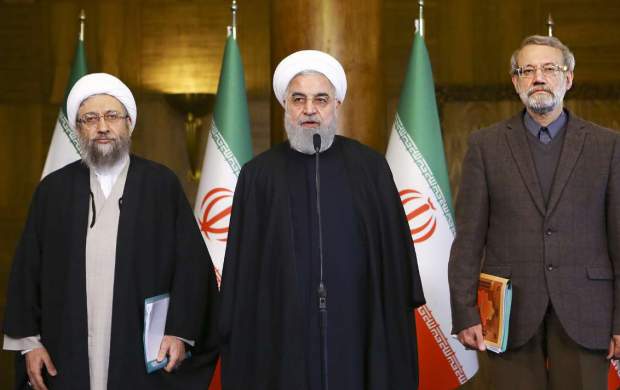 سخنان روحانی در پایان نشست سران قوا