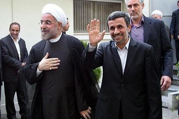 رقابت  روحانی - احمدی نژاد