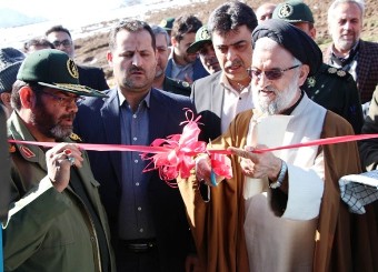 گزارش تصویری از افتتاح پروژه‌های محرومیت‌ زدایی توسط سپاه نینوا گلستان