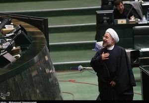 جزئیاتی از مراسم تحلیف روحانی در صحن مجلس 