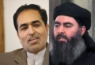 مجری صدا و سیمای ایران جای ابوبکر البغدادی نشست +فیلم 