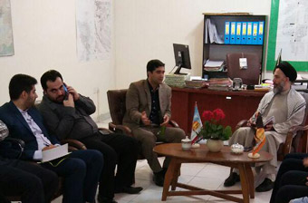 دیدار جبهه جوانان انقلابی استان گلستان با نمایندگی آستان قدس در گلستان