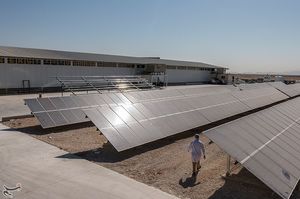 آغاز ساخت بزرگترین نیروگاه خورشیدی خاورمیانه در ایران 