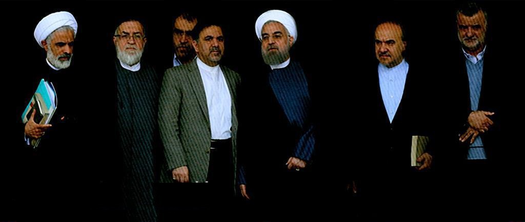 حضور کسانی که در کابینه بعدی قطعی شده است