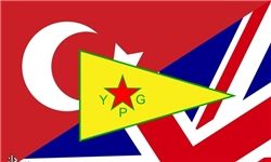 یگان‌های مدافع خلق سوریه، محور جنگ دیپلماتیک بریتانیا و ترکیه