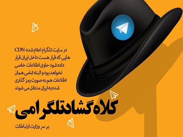 کلاه گشادی که تلگرام بر سر وزارت ارتباطات گذاشت/ خوشحالی مدیر تلگرام از بالا رفتن سرعت این شبکه در ایران