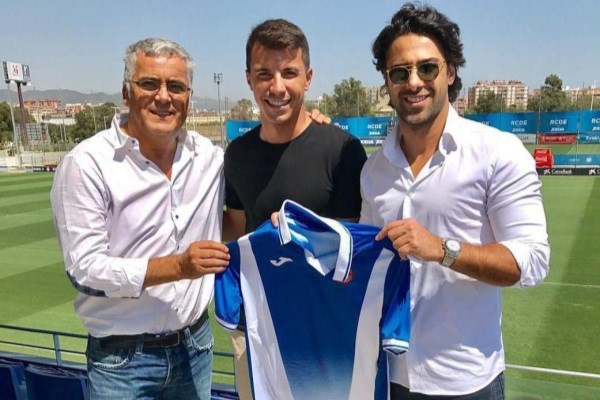 عکس/فرهاد مجیدی مربی اسپانیول اسپانیا شد