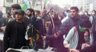 حمله به عاشورا در مرکز تهران