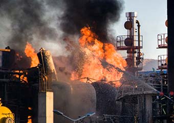 فوت یک گلستانی در حادثه پالایشگاه تهران 