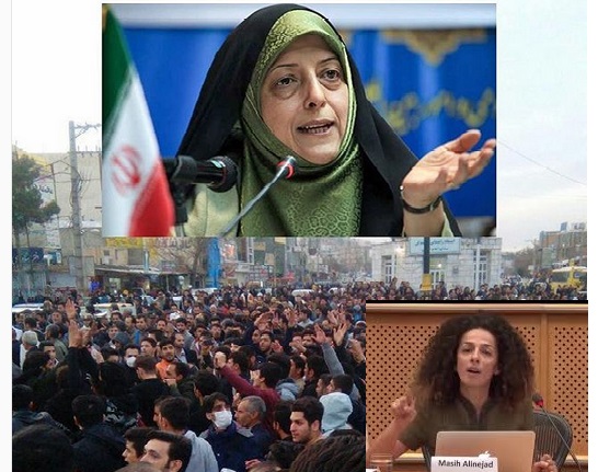 خانم ابتکار! یادتان رفت خودتان در اعتراضات هشتاد و هشت لیست کشته شدگان و شماره تماسی از خانواده های شان را برای من كه خبرنگارِ خارج نشين بودم فرستاديد+عکس