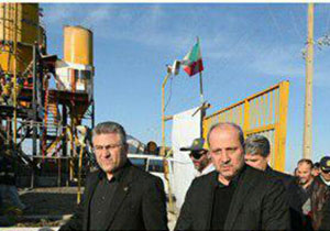 بازدید استاندار گلستان از پروژه های راه آهن شمال شرق 