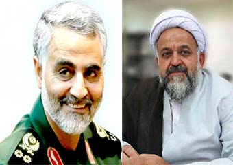 داعش با فرماندهی شما زمینگیر شد/ نام «قاسم سلیمانی» همانند ستاره ای در کنار خورشید درخشان و ماه منیر انقلاب می درخش