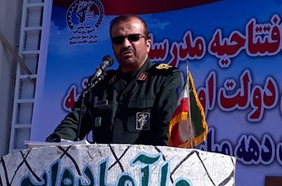 در کنار قرارگاه محرومیت‌زدایی سه دهستان هدف‌گذاری شده/  امروز مدرسه‌ای در روستای «دولت اورلان» در مراوه‌تپه  افتتاح شده است