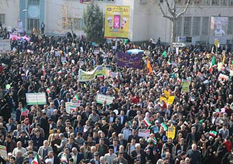 عکس/خروش تماشایی مردم انقلابی گلستان در جشن انقلاب