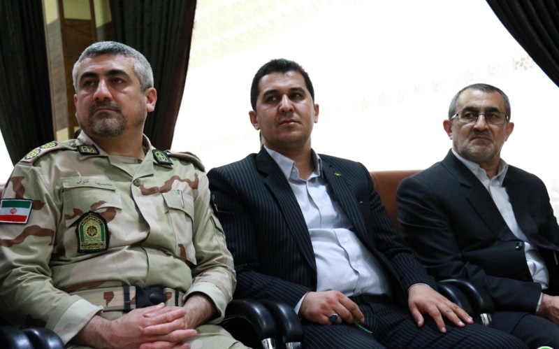 عکس/آئین تکریم و معارفه فرمانده مرزبانی استان گلستان