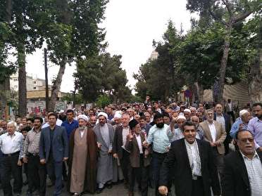 تظاهرات ضدآمریکایی و ظلم‌ستیزی گلستانی ها