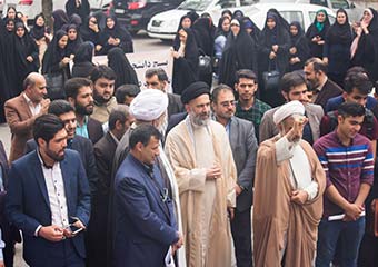 دانشجویان گلستانی عهد شکنی آمریکا را محکوم کردند / عکس