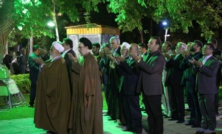  نماز عبادی سیاسی ناطق و خاتمی!