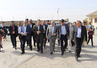 بازدید استاندار گلستان از سیلو و مرکز خرید گندم زاهدی آق قلا/ تصاویر