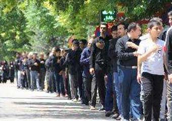 عکس مراسم دسته روی شهادت مولای متقیان در گلستان