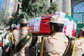 پیکر پاک یکی از شهدای حادثه تروریستی میرجاوه امروز وارد گلستان می شود